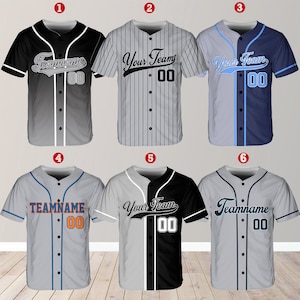 Personalized Team Name And Number Baseball Jersey, Custom Baseball Jersey Shirt, Baseball Jersey Uniform For Baseball Fans Baseball Lovers
