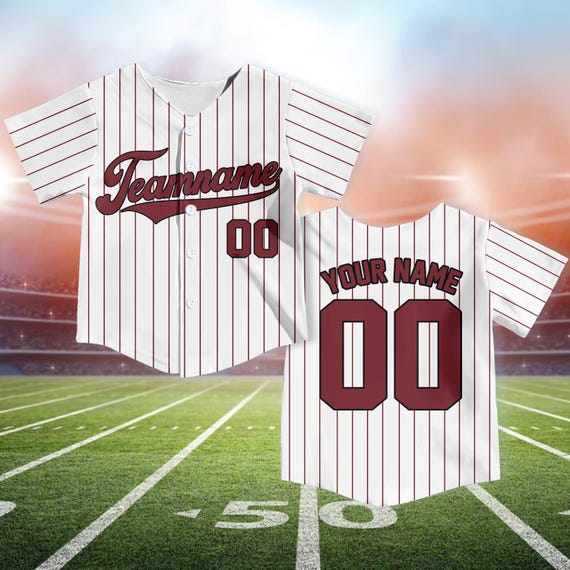 Maglia Da Baseball Personalizzata, Maglietta Da Baseball Semplice Personalizzata Per Uomini, Donne, Giovani E Bambini, Uniforme Da Baseball Con Nome E Numero Della Squadra Stampati - Italia - Foto 6