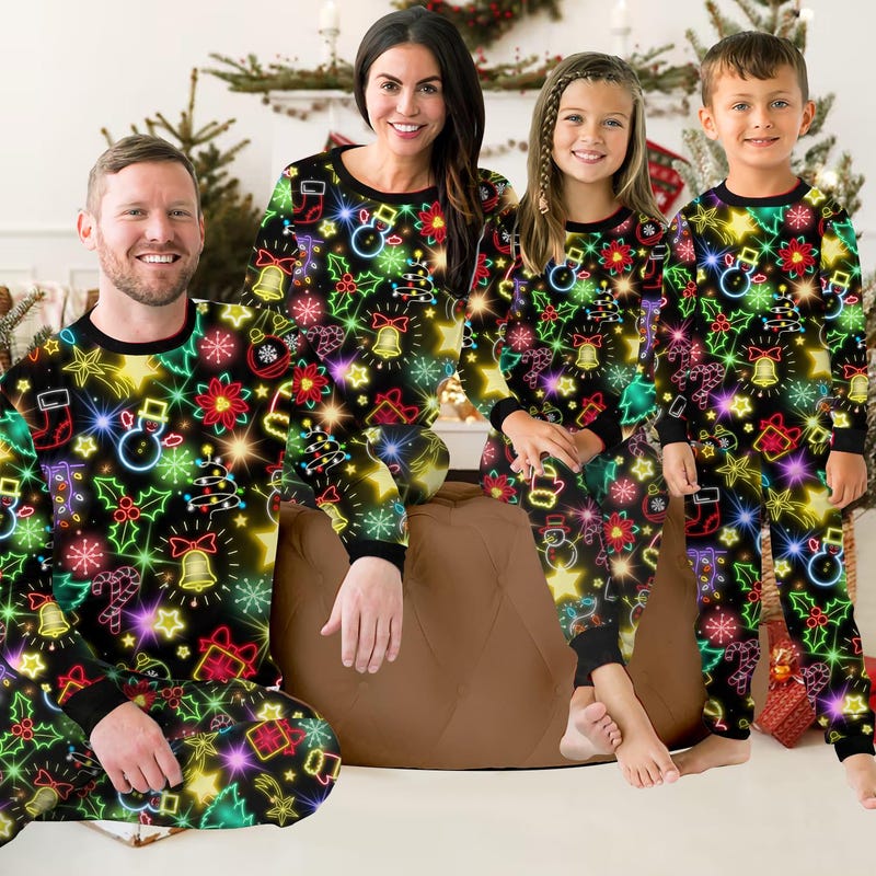 Christmas Pajamas Family - Etsy