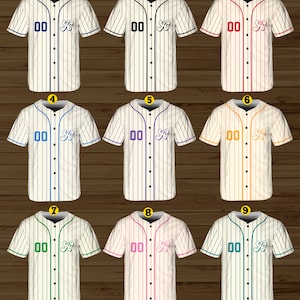 Personalized Name And Number Baseball Jersey, Custom Name Baseball Jersey Shirt, Baseball Jersey Uniform For Baseball Fans Baseball Lovers