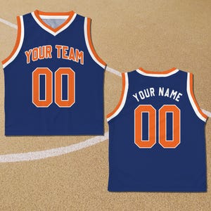 Custom Basketball Jersey Team Name & Number, Personalized Youth Kid Basketball Jersey, Game Day Outfit, Kids Birthday Jersey, Toddler Jersey 9