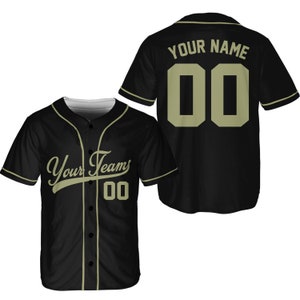 Personalized Team Name And Number Baseball Jersey, Custom Baseball Jersey Shirt, Baseball Jersey Uniform For Baseball Fans Baseball Lovers