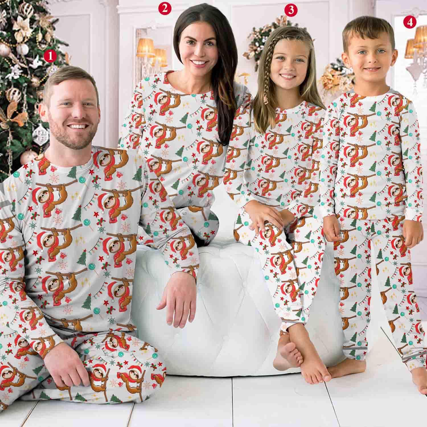 Kids Sloth Pjs Etsy Canada