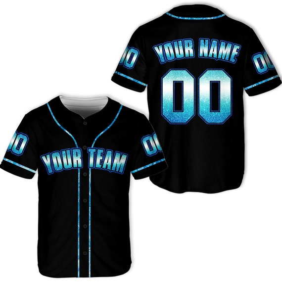 Custom Baseball Jersey With City Skyline - Personalized Name & Number, Moisture-Wicking