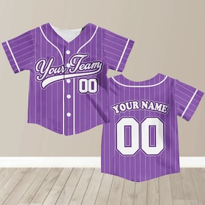 Personalized Team Name And Number Baseball Jersey, Custom Youth Kid Baseball Jersey, Baseball Jersey Uniform For Baseball Fans Lovers