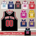 Custom Basketball Jersey Team Name & Number, Personalized Youth Kid Basketball Jersey, Game Day Outfit, Kids Birthday Jersey, Toddler Jersey product logo