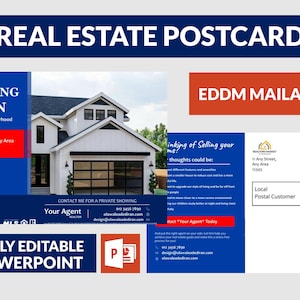 Modern Real Estate Coming soon marketing printable postcard 5x7 template