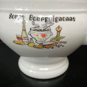 Beautiful FD Chauvigny Lion Head Tureen / Onion Soup / Bouillon Bowl - France - Deshoulières