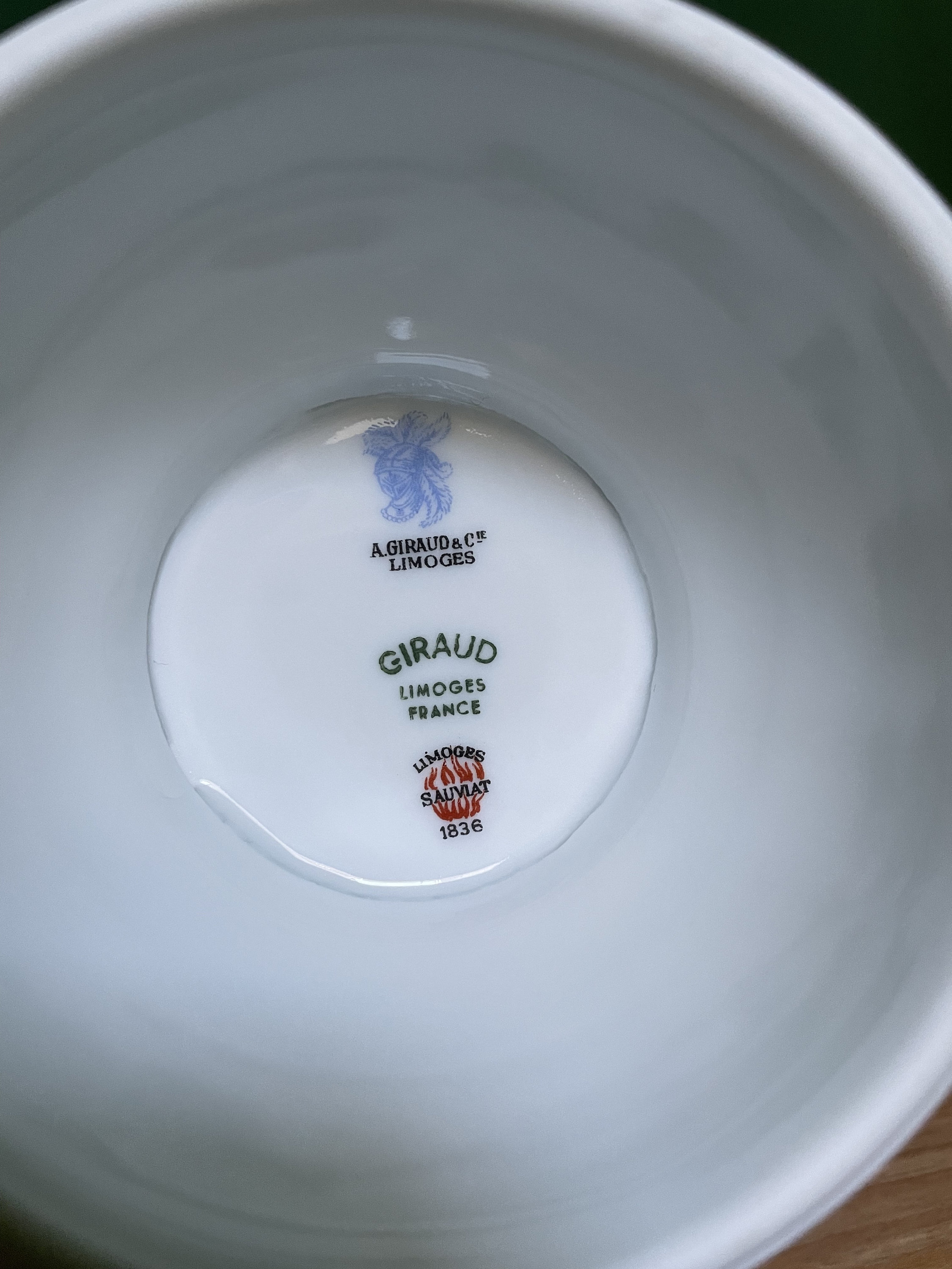 LIMOGES Giraud Compotier/serving/vegetable/fruit Dish With
