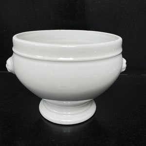 FD Chauvigny Lion Head Tureen / Onion Soup / Bouillon Bowl - France - Deshoulières