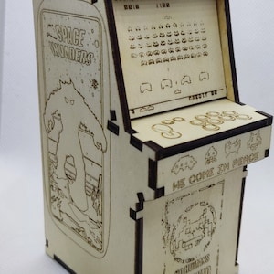 Salvadanaio Arcade Space Invaders
