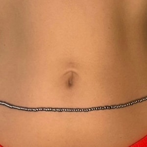 ELASTIC waist beads - Waist beads african waist beads - belly jewelry - belly chain - belly beads - BAYA