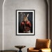 Boxing Bunny Portrait, Fighting Rabbit Art, Printable Animal Decor ...