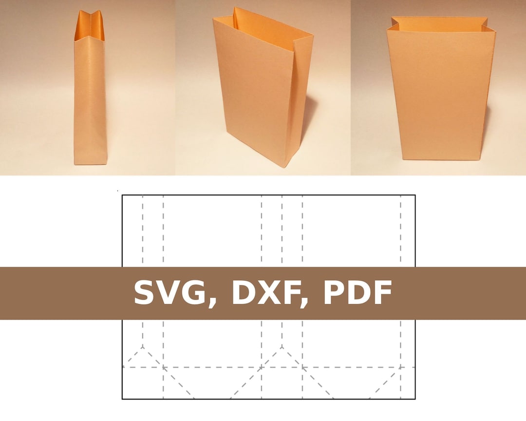 Grocery Bag Template, Grocery Paper Bag, Printable Bag, Paper Grocery ...