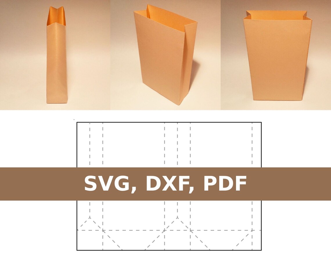 Grocery Bag Template Grocery Paper Bag Printable Bag Paper - Etsy