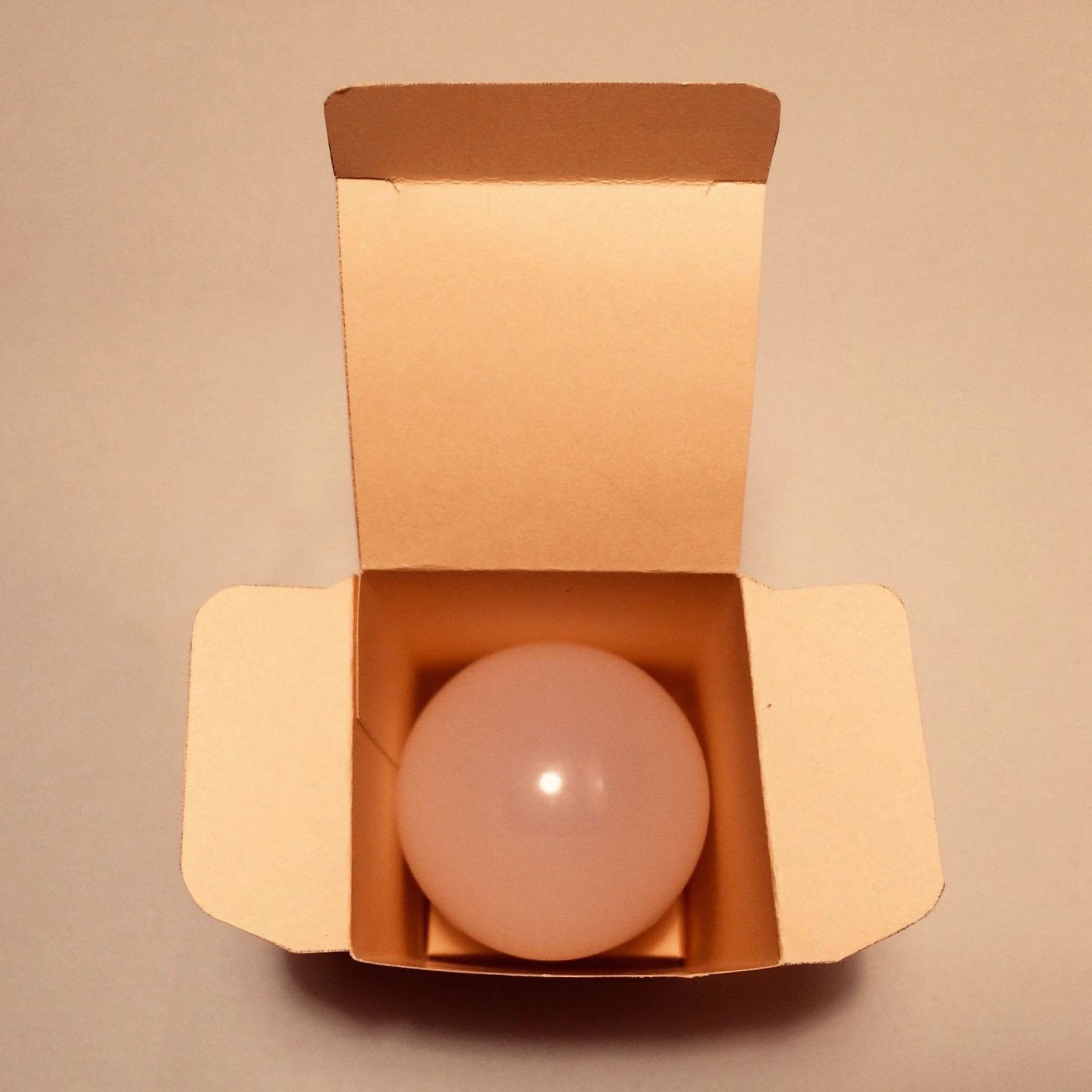 Light Bulb Box Template LED Bulb Box Lamp Box Candle Bulb Etsy