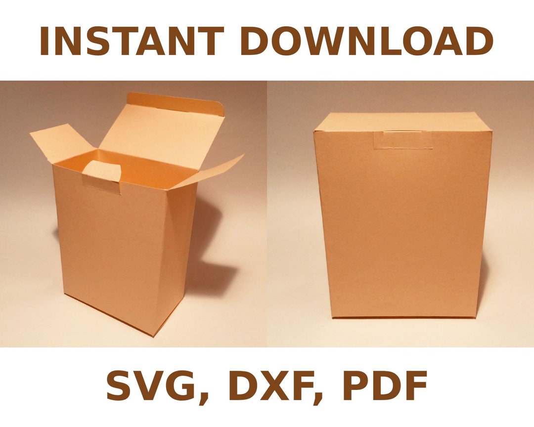 Perfume Box Template, Cologne Box, Fragrance Box, Perfume Gift Box