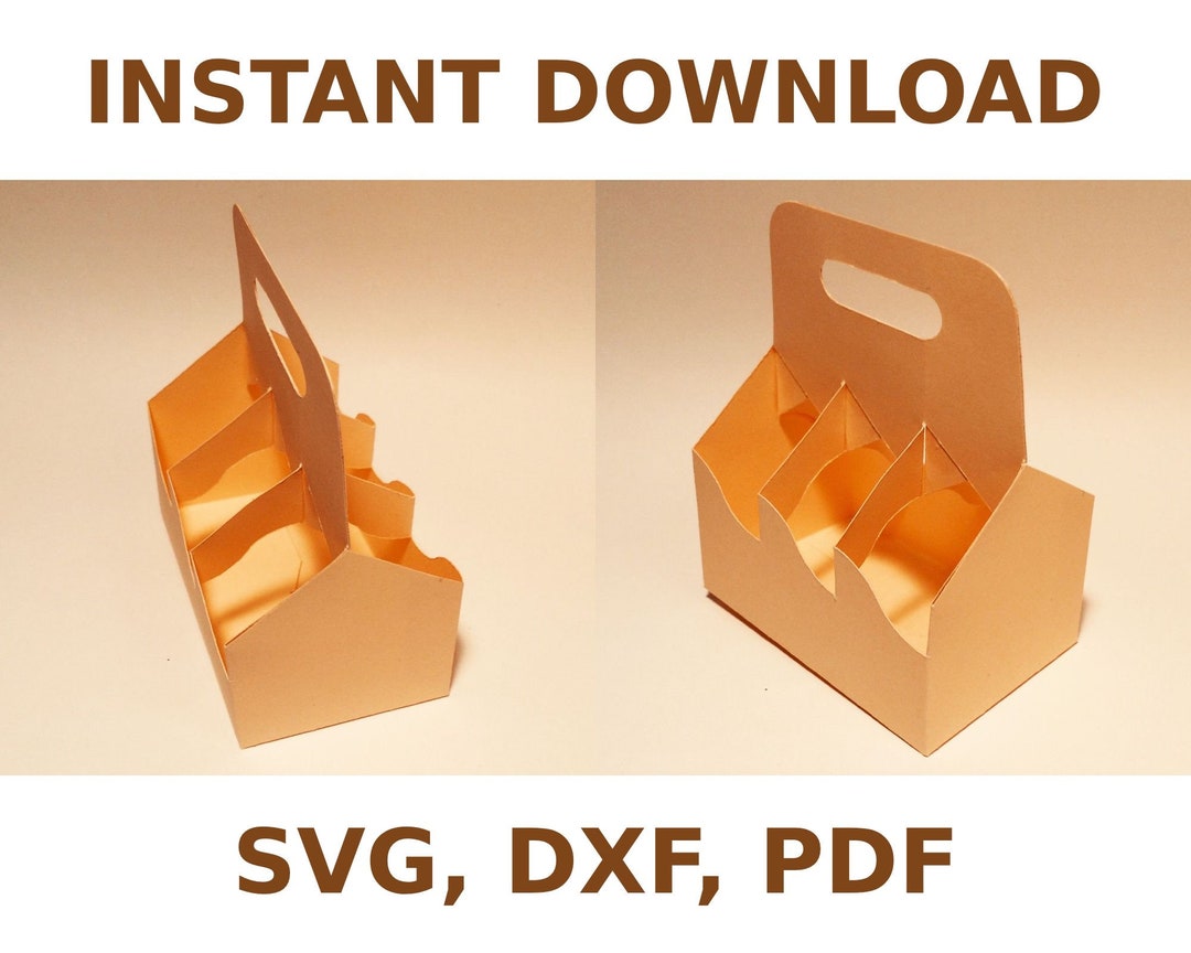 6 Pack Carrier Template, Six Pack Carrier, 6 Pack Holder, Beer Carrier