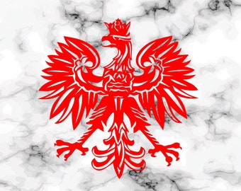 Polish Eagle Metal Sign, Polish Eagle Sign, Polish Metal Sign, Wall Decor, Wall Art, Home Decor, Polish National Emblem, Armed Force Sign