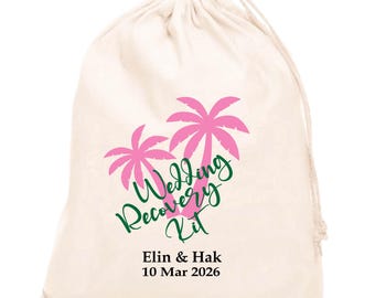 Customized Wedding Favor Bag, Personalized Party Gift, Surprice Bag