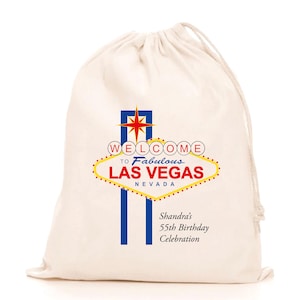 Custom Las Vegas Favor Bag: Bachelorette Party Welcome Kit
