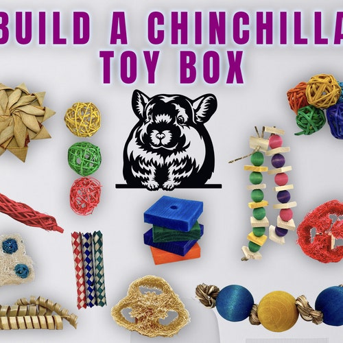 Build Your Own Chinchilla Chew Toy Box Assortment Choose From Etsy