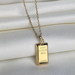 Ciondolo Charm Interlock G + Catena &ndash; Vero Oro Giallo E Argento Sterling &ndash; Usdiamondking