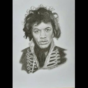 Jimi Hendrix portrait