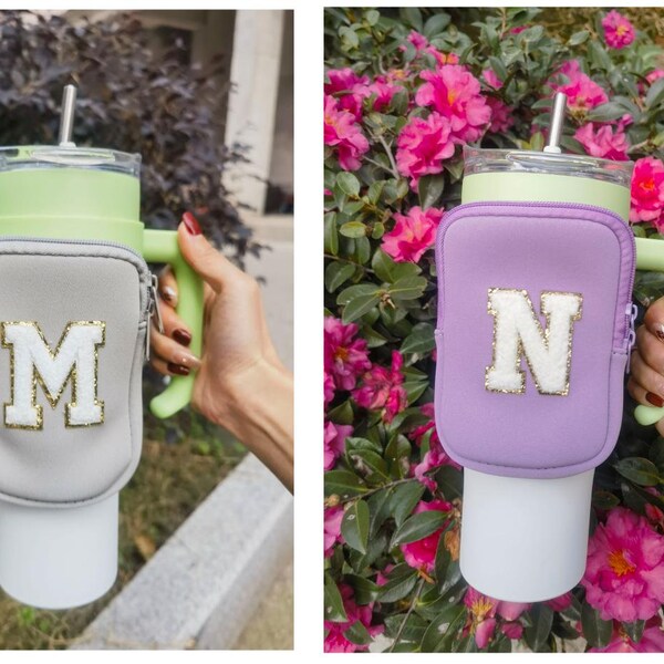 40oz tumbler Fanny pack, tumbler pouch, customized pouch, bachelorette gifts, bridesmaid gifts, custom tumbler pouch, Tumbler Backpack