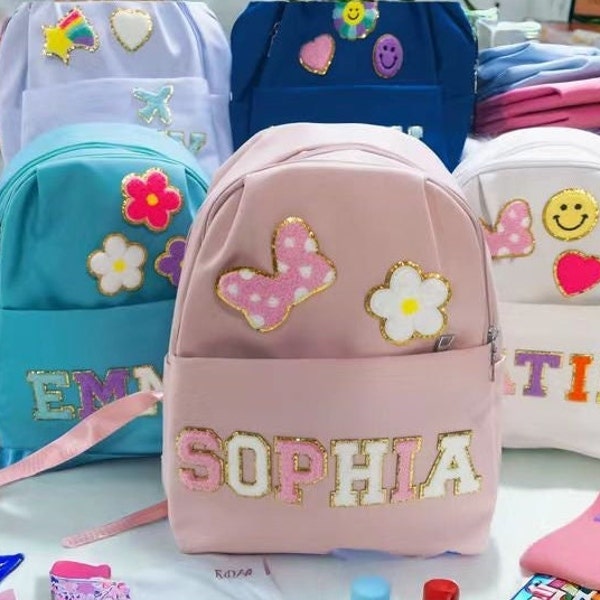 Personalized Kindergarten Girls Backpack Etsy