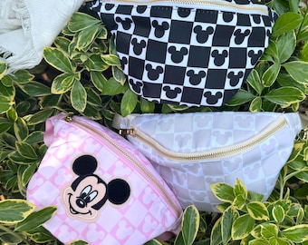 Anpassad midjeväska, Disneyland-tillbehör, prinsessa, bältesväska