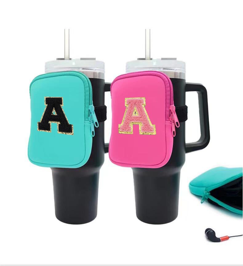  Preppy Stuff Phone Pouch For Stanley Tumblers Quencher  Adventure 40oz & Stanley IceFlow 20oz & 30oz, Yeti Travel Mugs, Stanley Cup  Accessories For The Gym, Running, Shopping : Sports & Outdoors