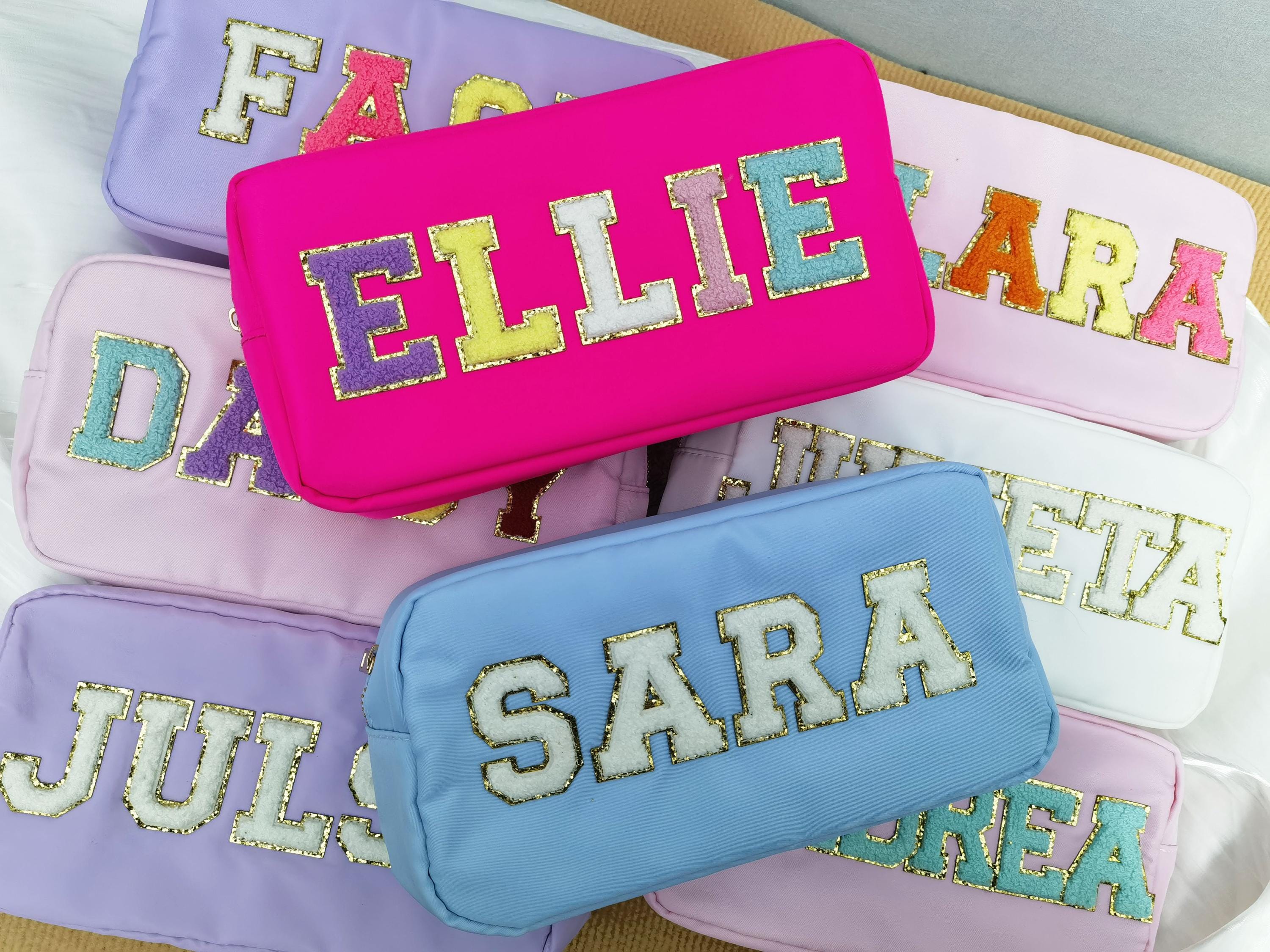 Personalisiertes Make-up-Täschchen Für Stieftochter – Baumwoll-/Leinen, Ca. 25x17 Cm, Geschenkidee