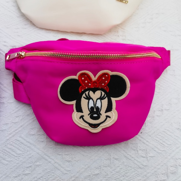Personalisierte Nylon Gürteltasche - Kinder Outdoor Tasche, Kinder Sporttasche, Crossbody Tasche, Geschenk für Jungen & Mädchen, Kinder Gürteltasche