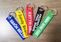 Custom Embroidery Key Tag Free Shipping |Custom Keychain | Sports Team Keychain | Custom Key Tag | Custom Luggage Tag product logo