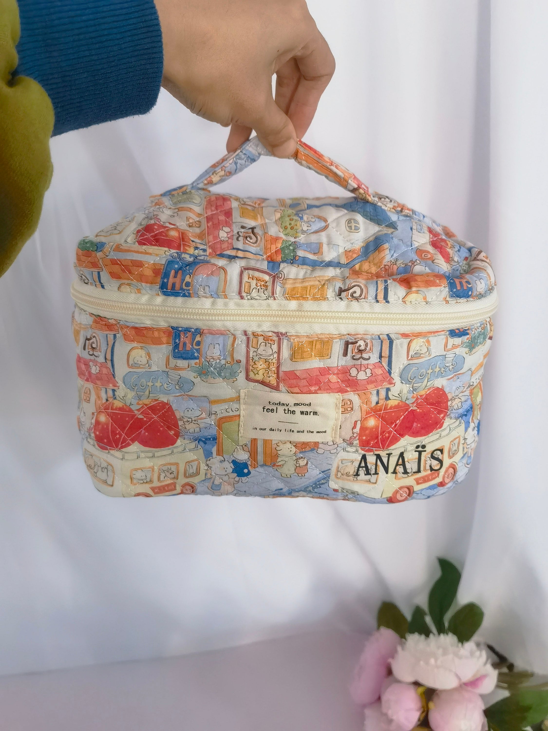 Vintage cosmetic bag sale