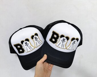 Aangepaste Halloween-briefpatch truckerpetten // Onverslaanbare kwaliteit en prijs // Offertes // Baseballpet