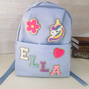 Sac à dos personnalisé Back to school Sac à dos personnalisé cartable cartables Cadeaux personnalisés cadeaux pour enfants Cadeaux de Noël cousus