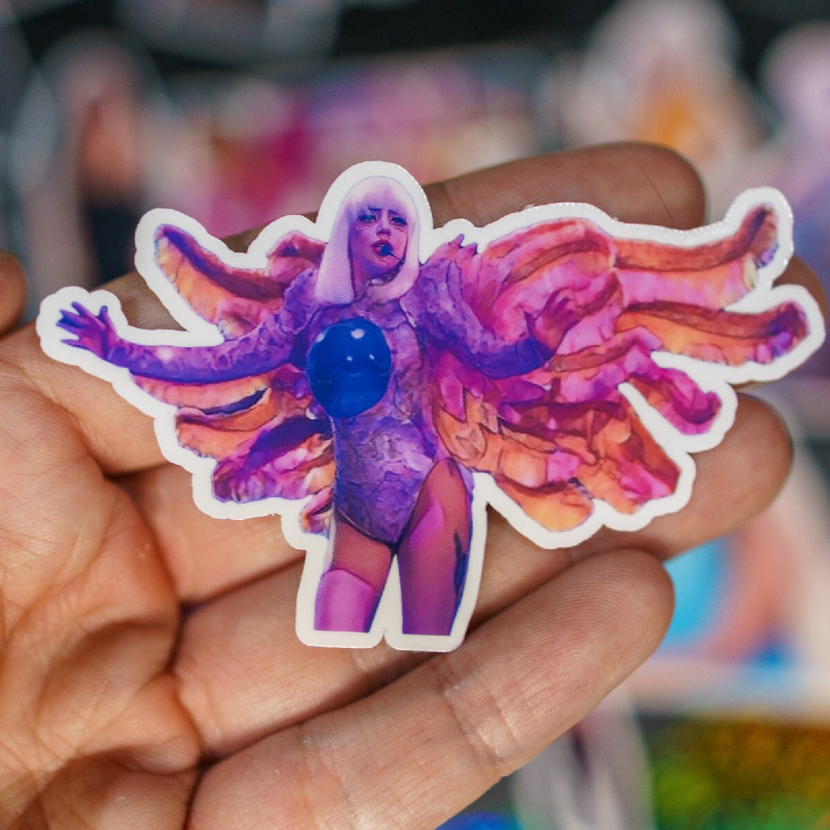 LADY GAGA Sサイズ タンクトップ & VIP席Sticker Set Lady Gaga Artpop Stickers: Waterproof Vinyl Decal Pack - Etsy