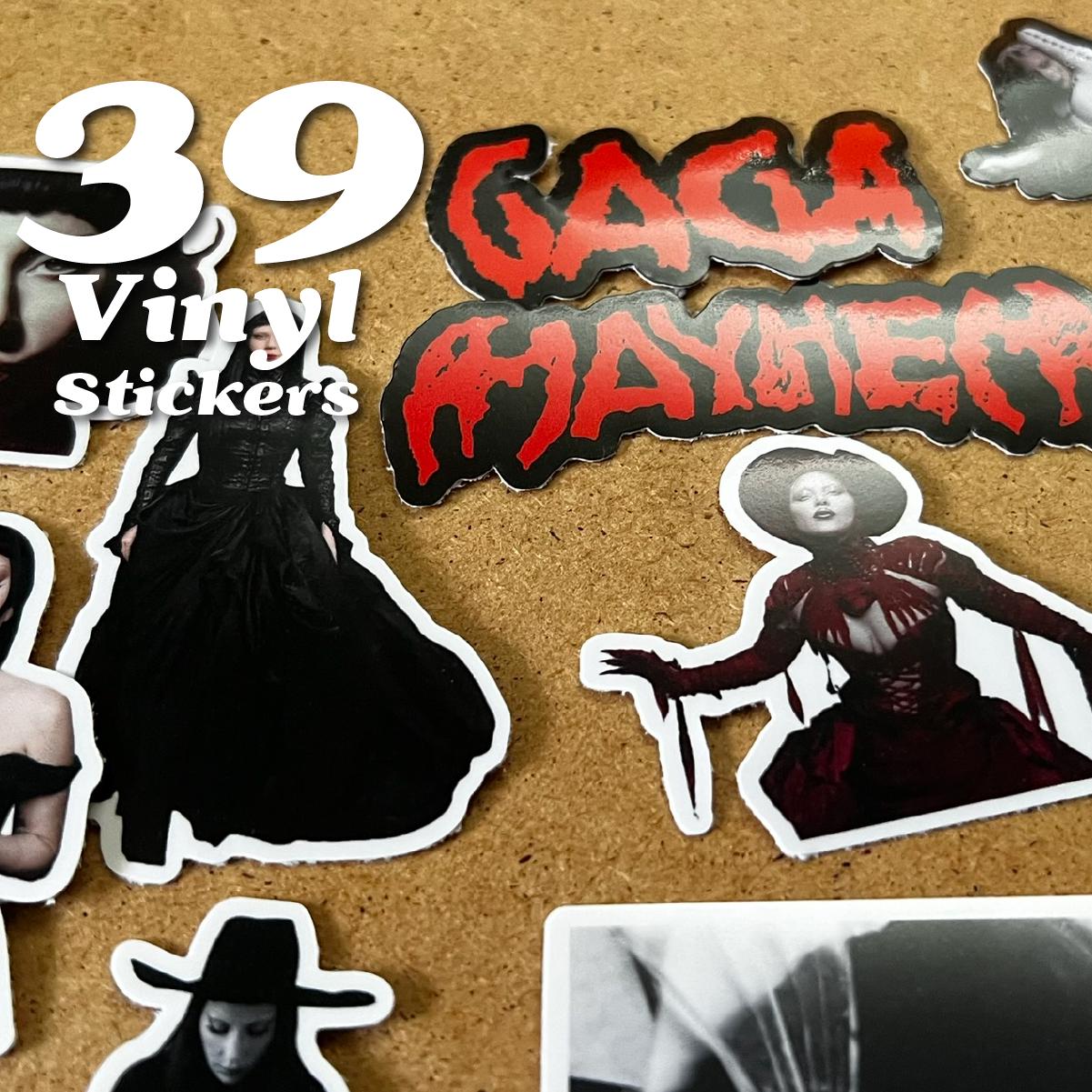 Lady Gaga Mayhem Vinyl Sticker Pack: 39 Waterproof LG7 Stickers - Etsy