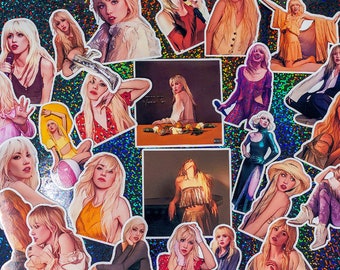 Carly Rae Jepson Vinyl Sticker Pack | 25 Carly Waterproof Stickers | The Loneliest & The Loveliest Time