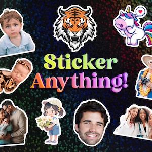 Custom Waterproof Vinyl Stickers: Personalized Photo Stickers