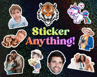 Custom Waterproof Vinyl Stickers: Personalized Photo Stickers