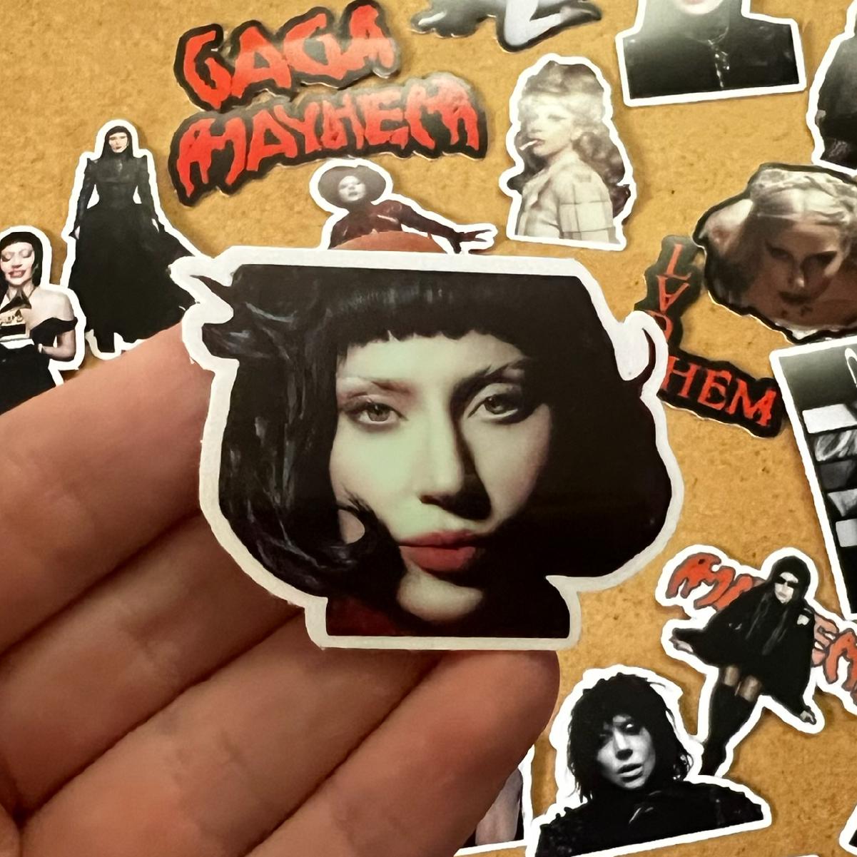Lady Gaga Mayhem Vinyl Sticker Pack: 39 Waterproof LG7 Stickers - Etsy