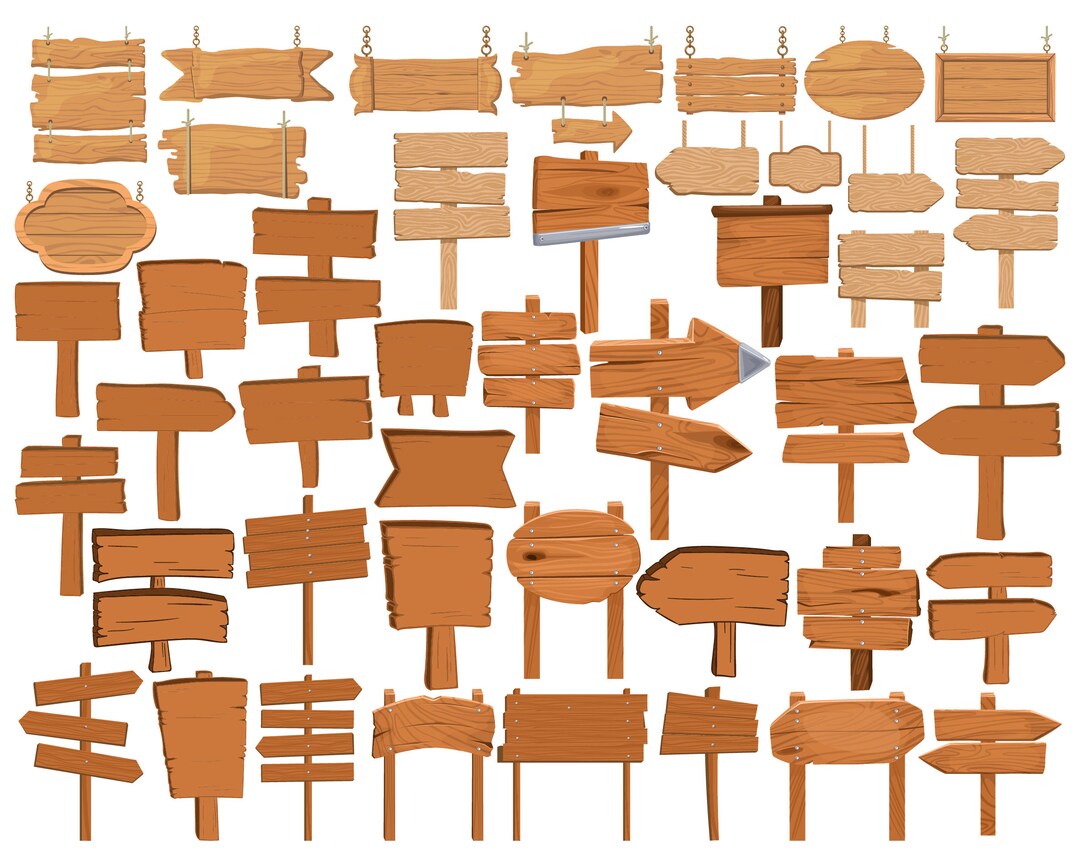 44 Wooden Board Svg Wooden Sign Svg Blank Wooden Signage Etsy