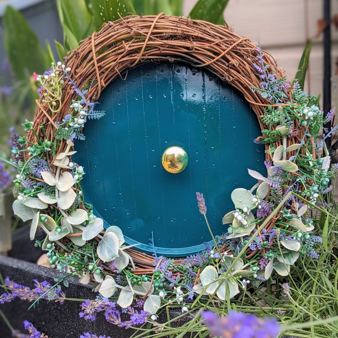 Bag End Door Wreath second Etsy UK