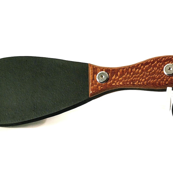 BDSM Rubber Paddle, Handmade Discipline Slapper Spanker, Thick Flexible Impact Play Toy