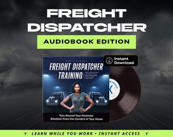 Dispatcher Training Hörbuch | Start Business, Find Carrier, Lastet (Digitaler Download)