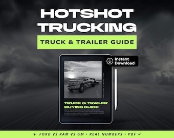 Hotshot LKW Anhänger Einkaufsführer | Ford Ram GM Vergleich (PDF Download)