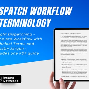 Freight Dispatcher Terminology And Workflow, Get to know Truck Dispatching Vocabulary, Words and Industry Jargon with Complete Workflow